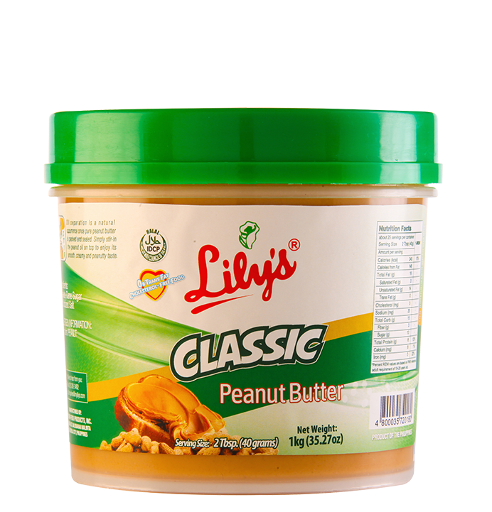 Lily’s Classic Peanut Butter 1kg